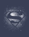 Shop Superman Spray Glow In Dark Boyfriend T-Shirt (SL) -Full