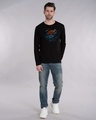 Shop Superman Torn Full Sleeve T-Shirt (SML)-Design