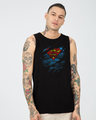 Shop Superman Torn Vest (SML)-Front