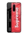 Shop Supreme Ticket Premium Glass Case for OnePlus 7 Pro (Shock Proof, Scratch Resistant)-Front