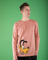 Shop Surprised Pluto Full Sleeve T-Shirt (DL)-Front