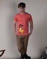 Shop Surprised Pluto Half Sleeve T-Shirt (DL)-Full