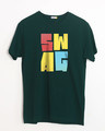 Shop Swag Colourful Half Sleeve T-Shirt-Front
