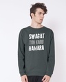 Shop Swagat Toh Karo Hamara Fleece Light Sweatshirt-Front