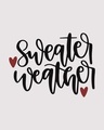 Shop Sweater Weather Boyfriend T-Shirt-Full