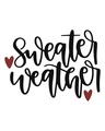 Shop Sweater Weather Half Sleeve T-Shirt-Full