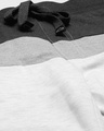 Shop Men's White Cotton Colourblock Pyjamas-Full