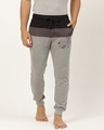 Shop Men's Grey Cotton Pyjamas-Front