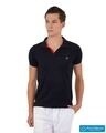 Shop Men's Pq  T-Shirt With Collar-Front