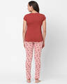 Shop Women's Cotton Graphic Print Top & Pyjama Set-Design