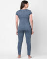 Shop Women's Cotton Graphic Print Top & Pyjama Set-Full