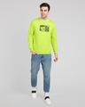 Shop T&J Glitch Men's Printed Fleece Sweatshirt (TJL)-Design
