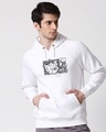 Shop T&J Glitch Men's Printed Hoodie Sweatshirt AW20 (TJL)-Front
