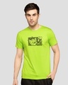 Shop T&J Glitch Men's Printed T-Shirt (TJL)-Front