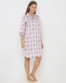 Shop T&J Recharging Women's Sleepshirt Lilac-Full