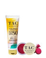Shop Beet Lip & Cheek Tint and Hemp Seed Sunscreen SPF 50-Front