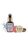Shop Peach Lip & Cheek Tint 10g and Vitamin C, E & Hyaluronic Acid Face Serum-Front