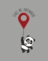 Shop Take Me Anywhere Panda Full Sleeve T-Shirt