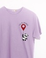 Shop Take Me Anywhere Panda Half Sleeve T-Shirt-Front
