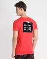 Shop Men's Red Talent Inside Typography T-shirt-Full