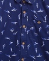 Shop Boys Blue Printed Shirt-Design