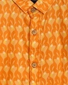 Shop Tales & Stories Boys Orange Printed Shirt-Design