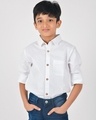 Shop Tales & Stories Boys White Shirt-Front