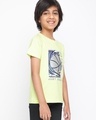 Shop Boys Neon Green Graphic Printed T-shirt-Design