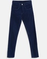 Shop Tales & Stories Kids - Boys Blue Slim Fit Jeans-Front