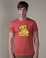 Shop Talking To Simba Half Sleeve T-Shirt (DL)-Front