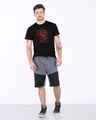 Shop Targaryen Fire And Blood Half Sleeve T-Shirt (GTL)-Full