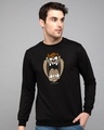Shop Taz Fleece Light Sweatshirt (LTL)-Front