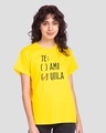 Shop Te-quila Boyfriend T-Shirt-Front