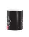 Shop Teasing Mickey  Ceramic Mug,  (320ml, Black, Single Piece)-Design