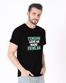 Shop Tension Lene Ka Nahi Half Sleeve T-Shirt-Design