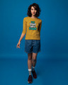 Shop Teri Yaari Round Neck 3/4th Sleeve T-Shirt-Design