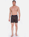 Shop Tetris Men Boxer Black-Full