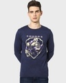 Shop Thanos Full Sleeve T-Shirt (AVEGL)-Front