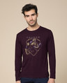Shop Thanos Full Sleeve T-Shirt (AVEGL)-Front