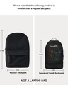 Shop Unisex Black That's All Folks Printed Small Backpack