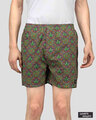 Shop | The 420 Boxer Shorts | Green Hemp Boxers-Front