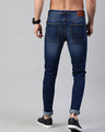 Shop Blue Jim Washed Tapered Slim Fit Jeans-Design