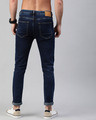 Shop Blue Ryan 3d Tapered Slim Fit Jeans-Design