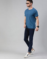 Shop Blue Ryan 3d Tapered Slim Fit Jeans-Full