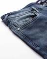 Shop Blue Ross Knitted Tapered Slim Fit Jeans