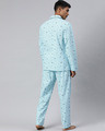 Shop Men Pure Cotton Printed Nightsuit(Tbh Ester Bl)-Design