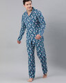Shop Men Pure Cotton Printed Nightsuit(Tbh Monroe Bl)-Full