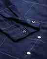 Shop Men's Blue Checkered Casual Shirt-Design