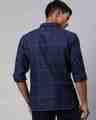 Shop Men's Blue Checkered Casual Shirt