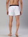 Shop Pack of 2 Men's White All Over Printed Knited Boxers-Full